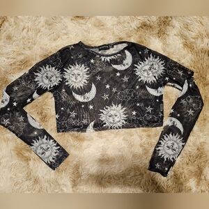 Pretty Little Things Mesh Cropped Top